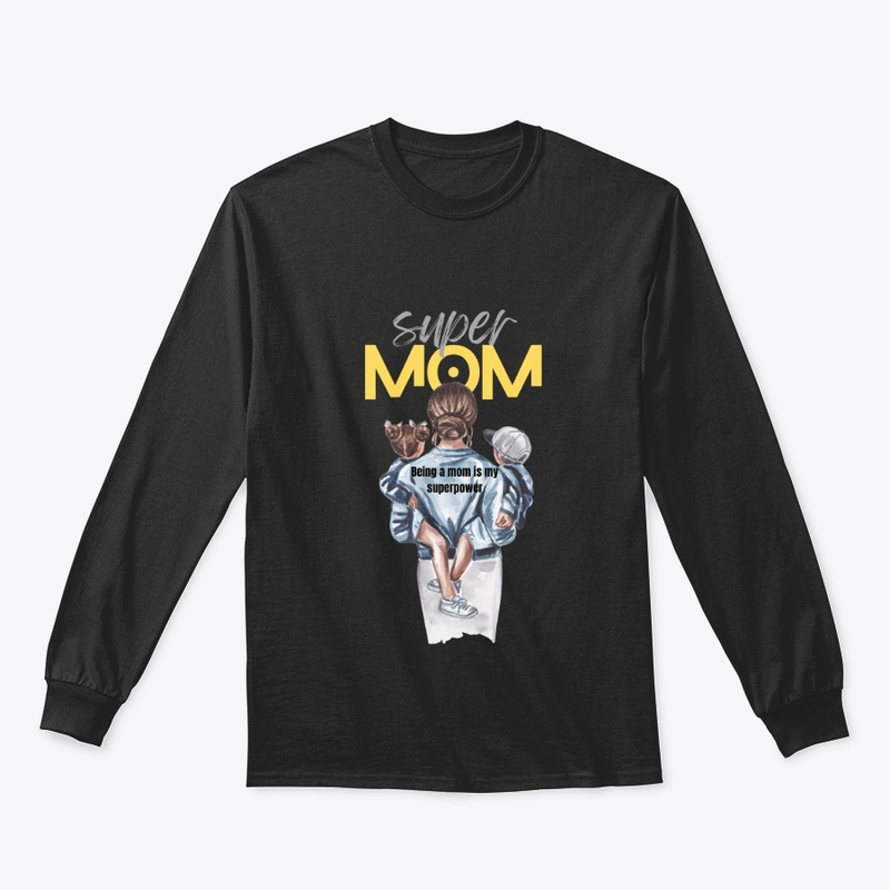 Super Mom Unisex Heavy Cotton Tee 
