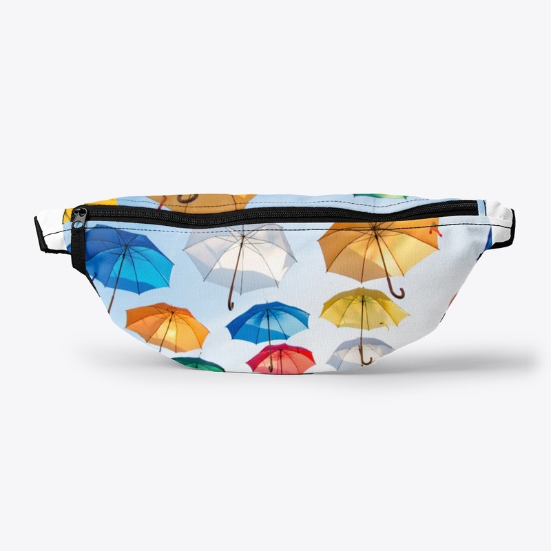 blue sky umbrella