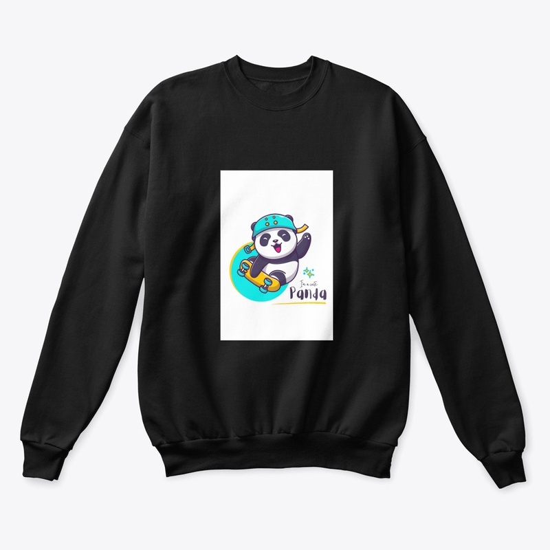"Skateboarding Panda Fun"