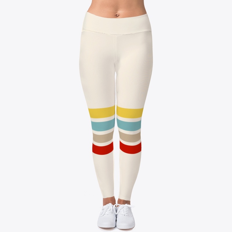 Sanosuke Abstract Colorful Retro Stripes