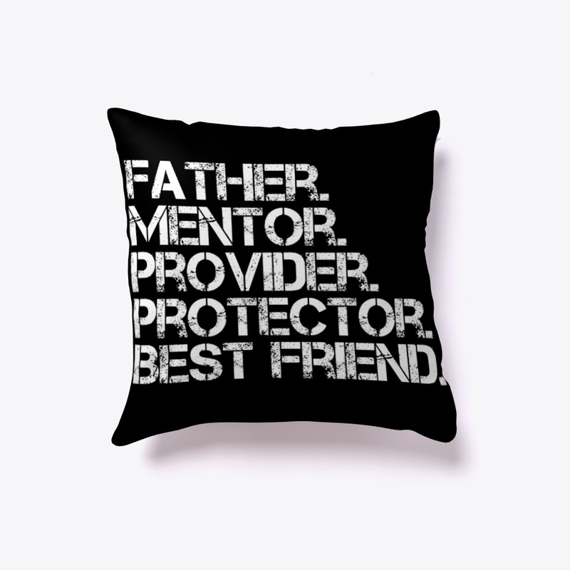 Father Mentor Provider Protector(White)