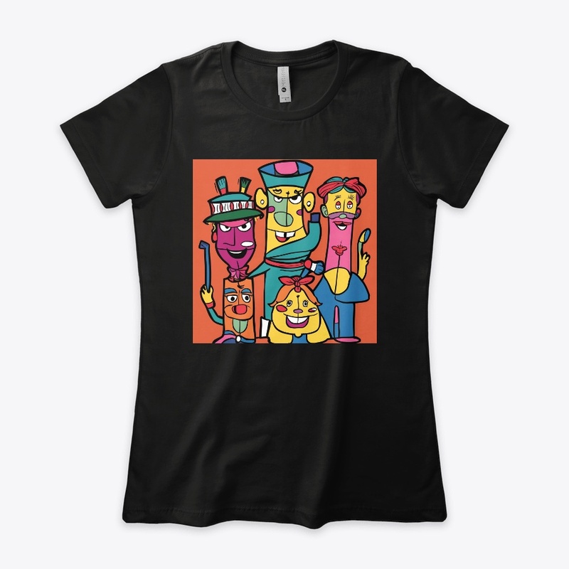 Painted Cartoon Artistic