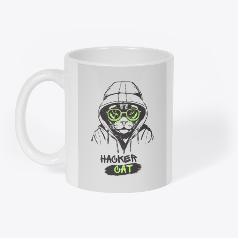 Title: "Hacker Cat Chronicles Tee"