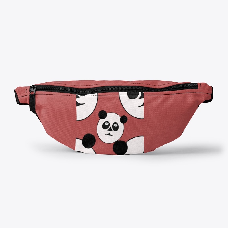 abstract pandas black and white pattern