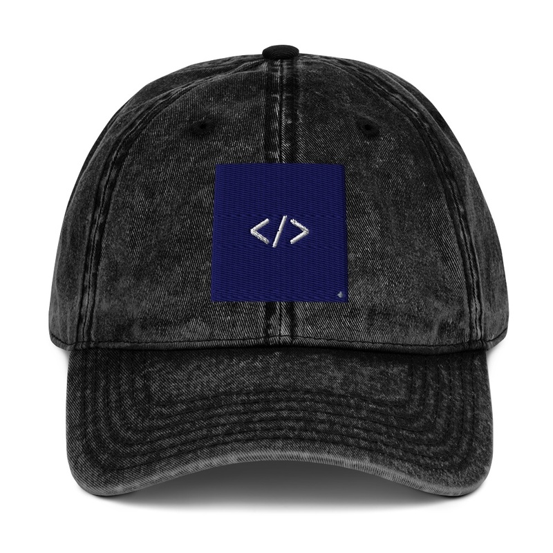 César OpenSource Coding Vintage Hat