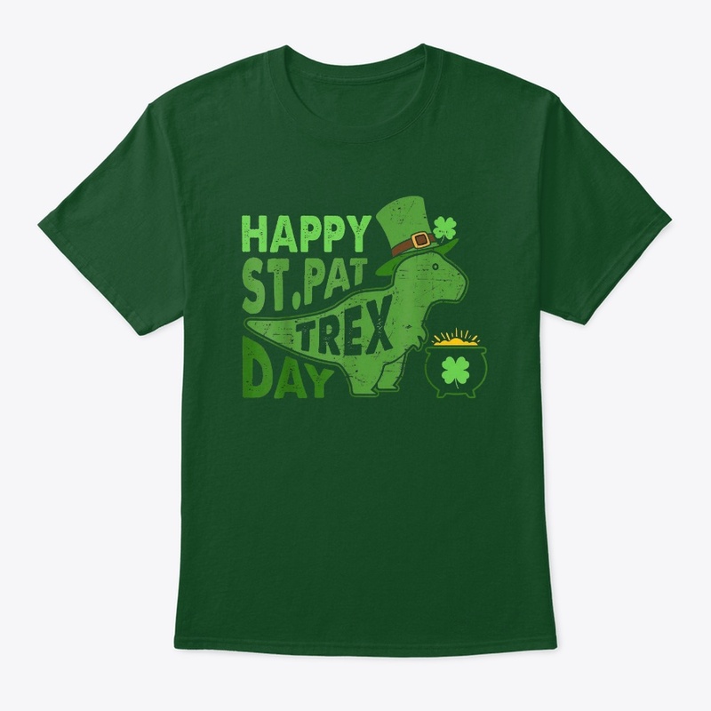 Dinosaur St. Patrick's Day