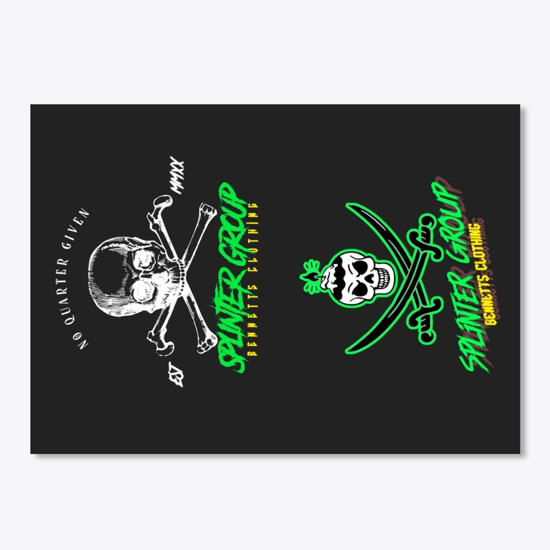 pirate skull and bones (dark)