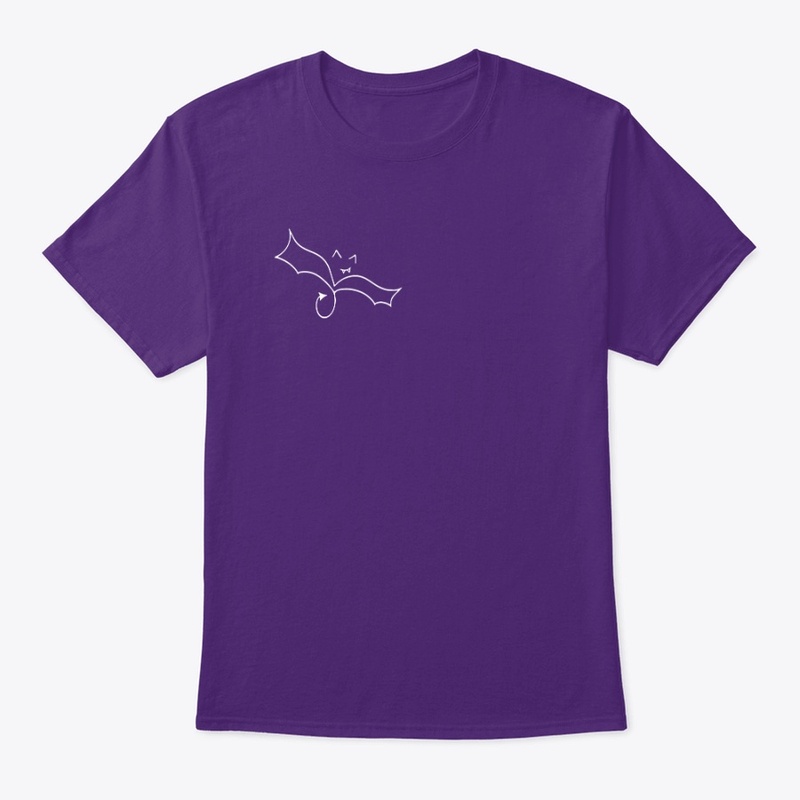 Vampire Bat (WHITE Design) T-SHIRT