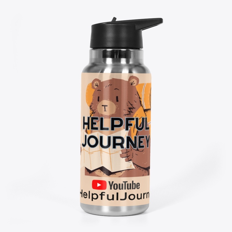 Helpful Journey 32oz Water Bottle