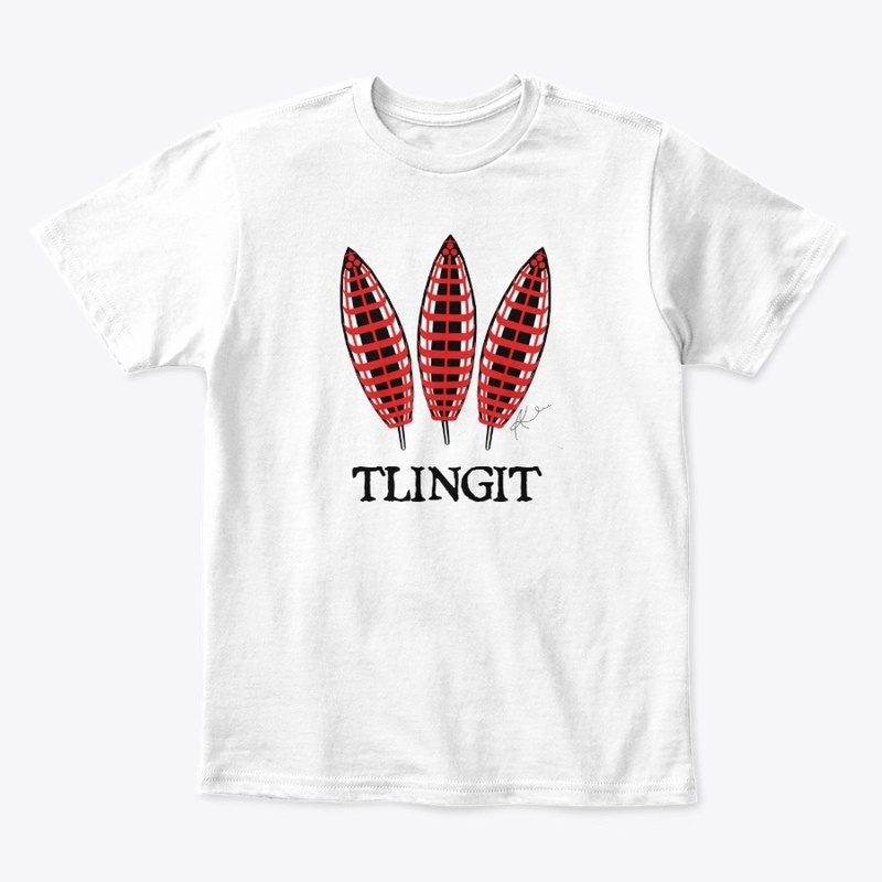 Tlingit Formline Feather Design