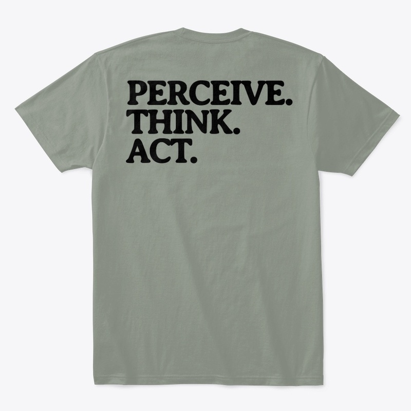 Perceive Think Act Collection Dark Text