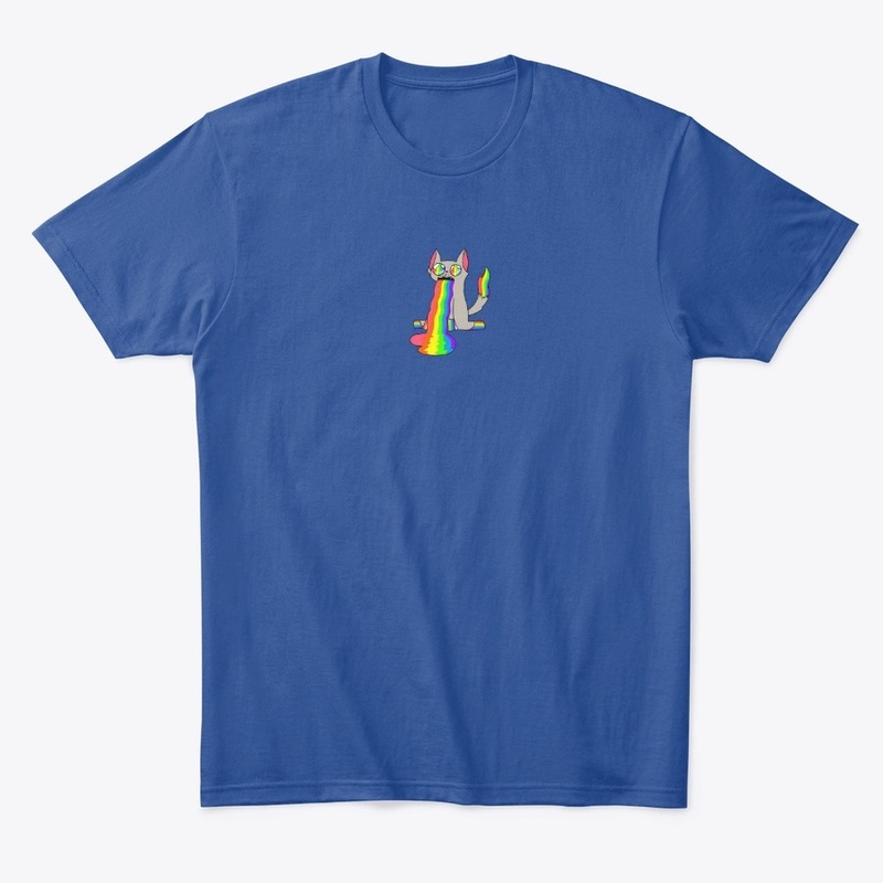 Adult Rainbow Cat T-Shirt