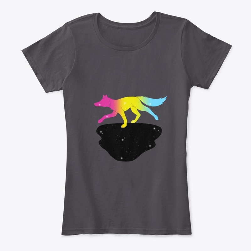 Pan running starry fox