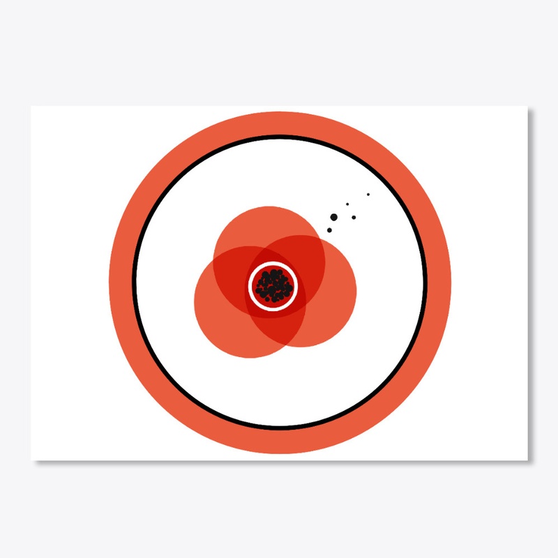 PFSC Official Logo Sticker - CA Poppy