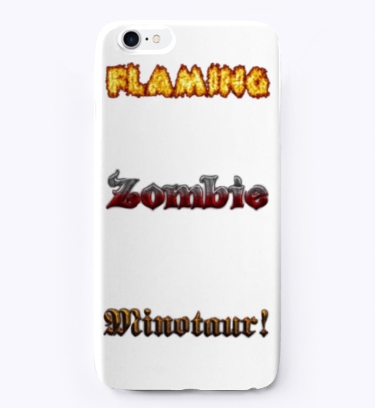 Flaming Zombie Minotaur!