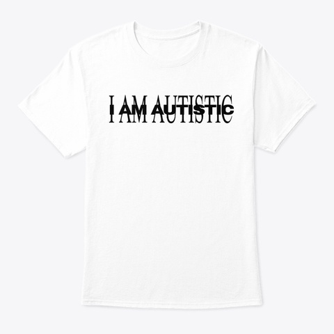I Am Special White Kaos Front