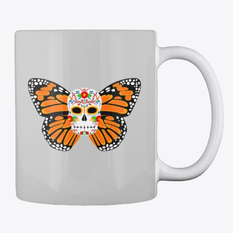 Sugar Skull Calavera Butterfly