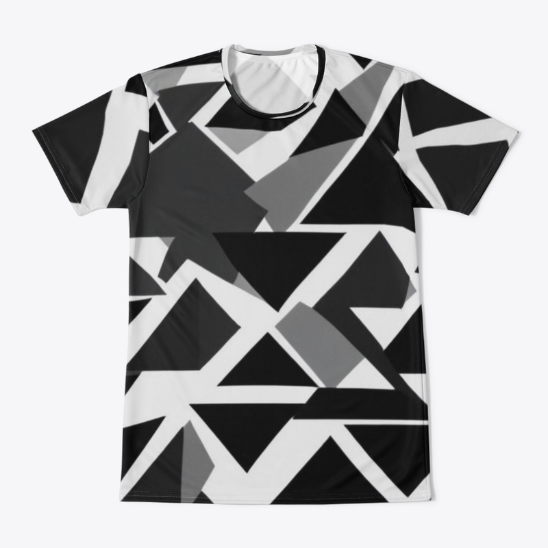 Black and Grey Men's Team Jersey