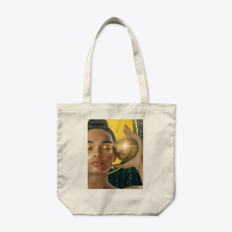 Pyrite Angel Blessing Tote
