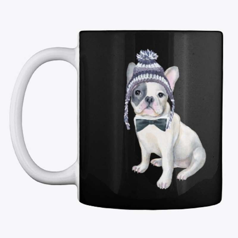 Frenchie French Bulldog Toque Beanie