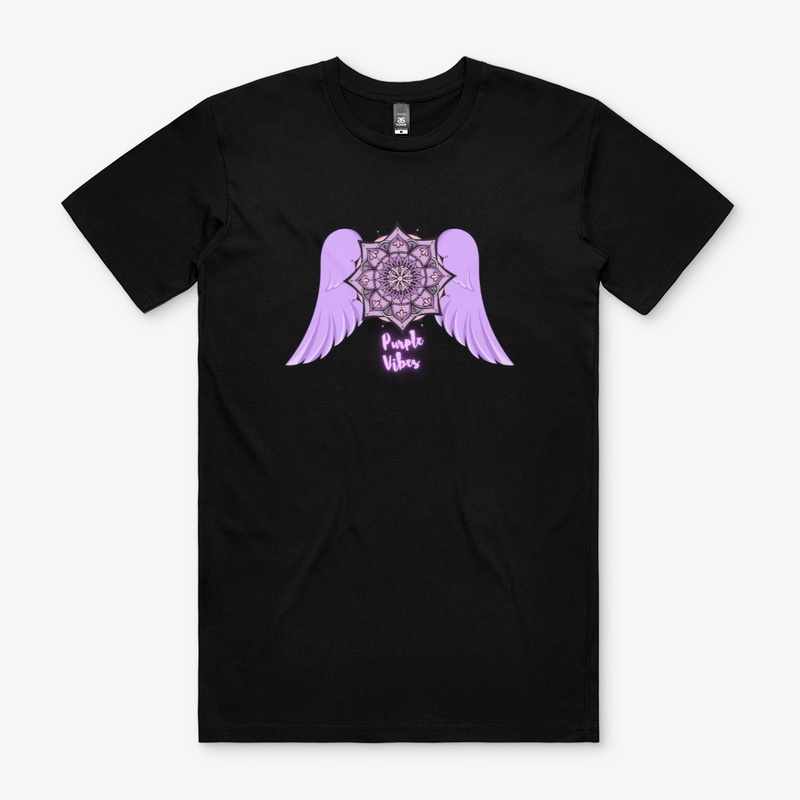 Purple Vibes Mandala Wings