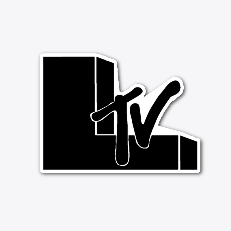 LTV All Black Sticker