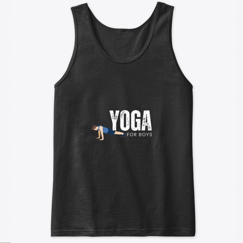 Yoga for boys creative design