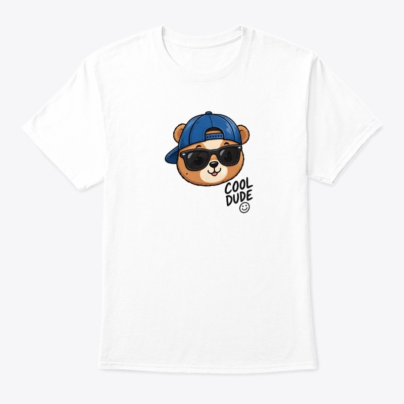 Cool Dude Bear – Funny Bear t-shirt