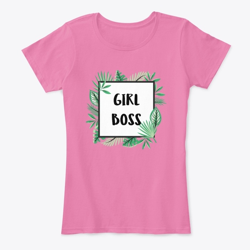 Girl Boss - Tropical frame 