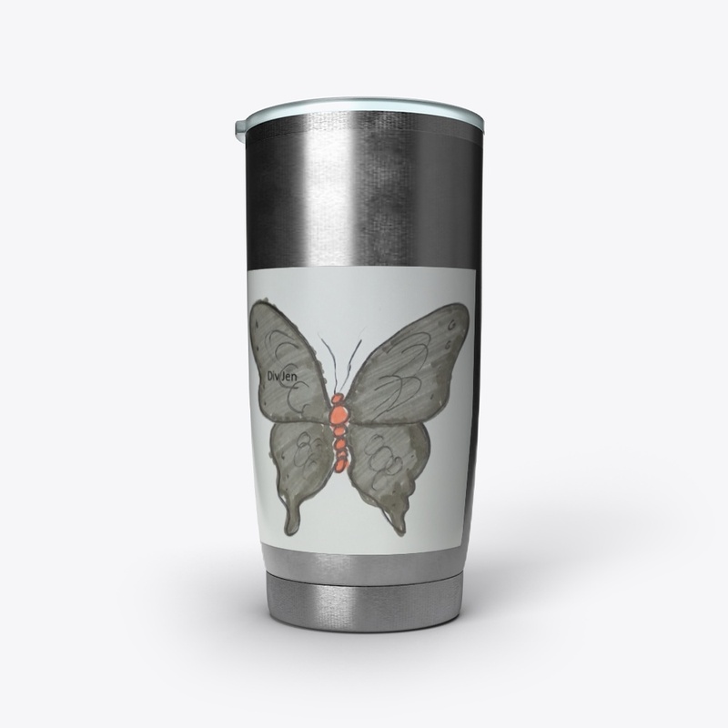 Div Jen Stainless Tumbler - 20 oz