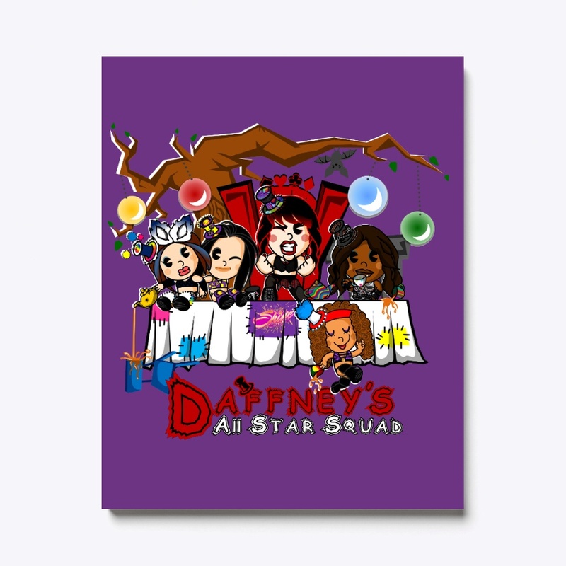Daffney Tribute Canvas Print
