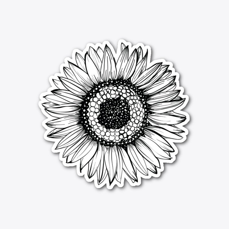 Womens Sunflower Graphic