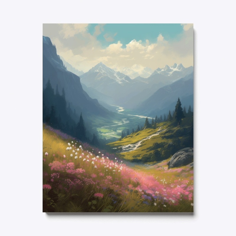 Wall Art - Canvas Print - Nature Valley