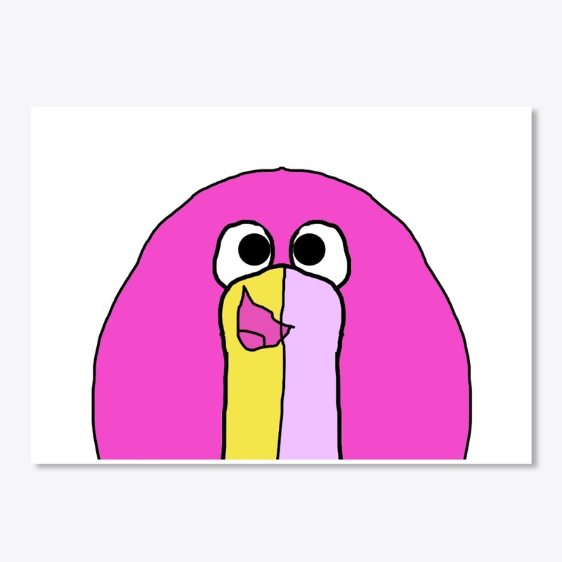 ELMER THE PUPPET STICKER
