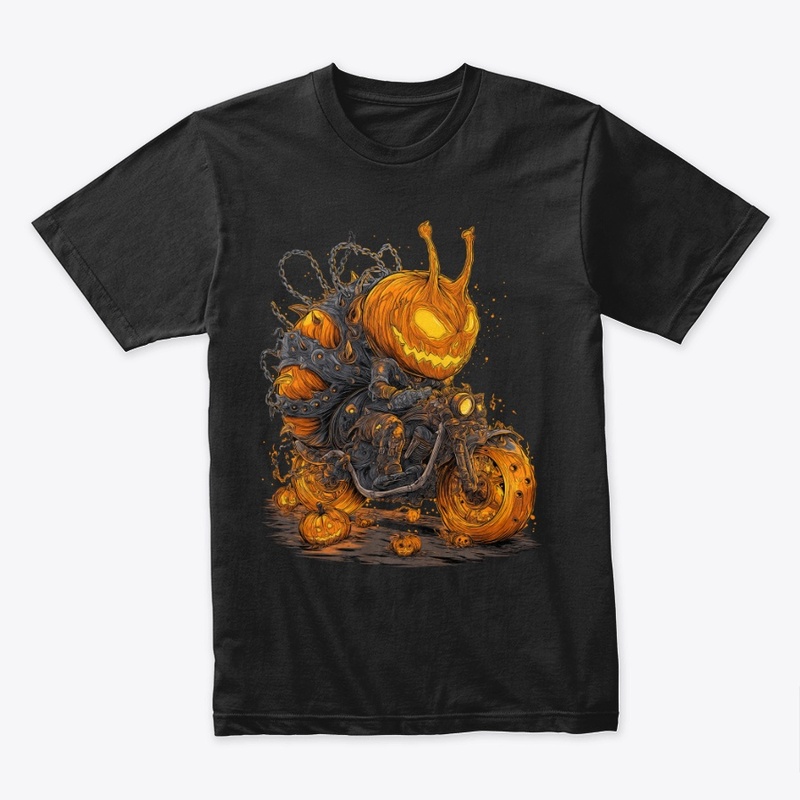 Halloween Snail Biker