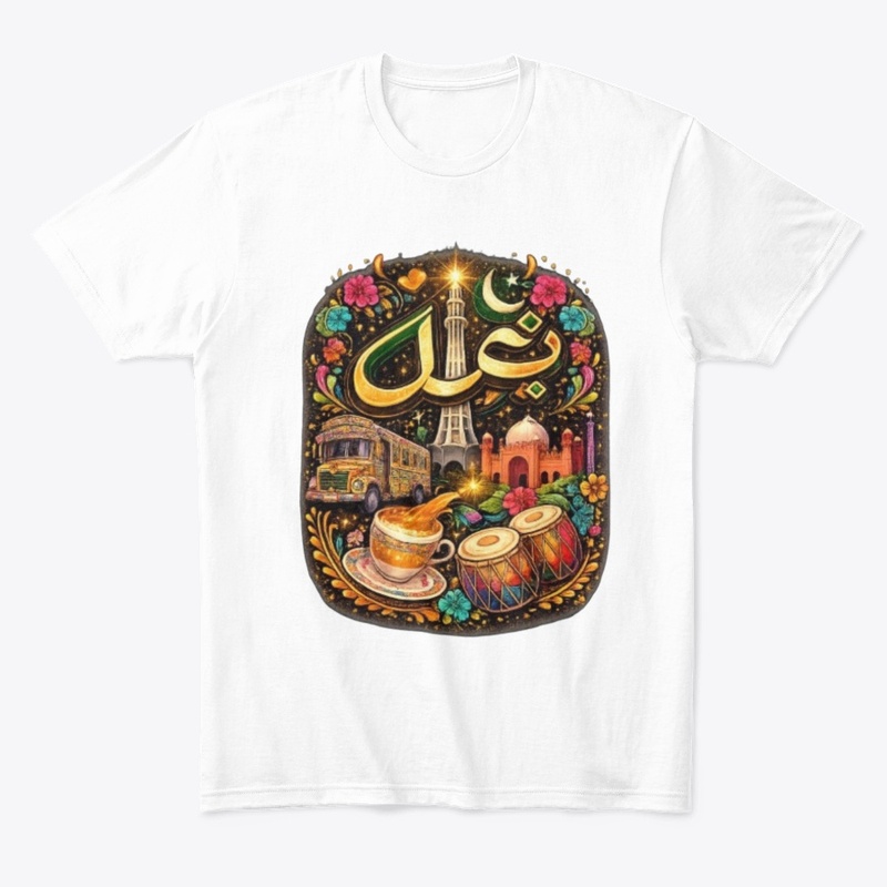Pak Heritage Vibes Graphic T-Shirt