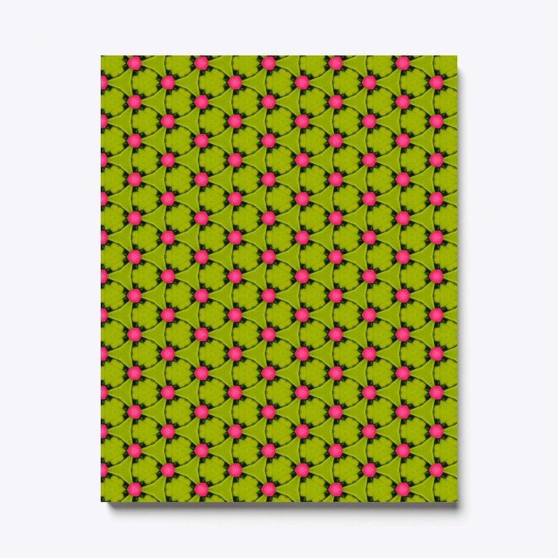 Green and Pink Tufting