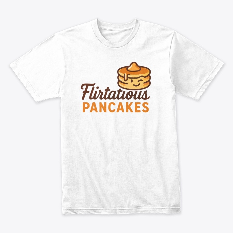 Flirtatious Pancakes Logo Merch