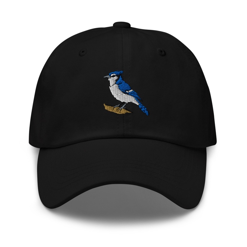 Blue Jay Embroidered Dad Hat