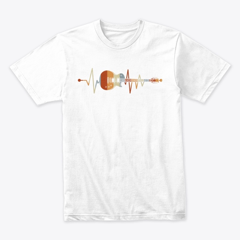 Heartbeat Guitar T-Shirt