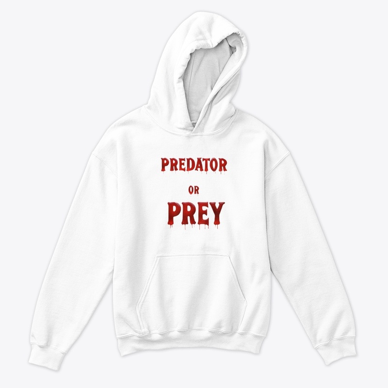 Predator or Prey 7690 - Kids Classic Pullover Hoodie - Kids Classic Pullover Hoodie