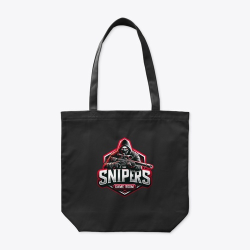 Snipers Game Room Conscious Cotton Tote Bag