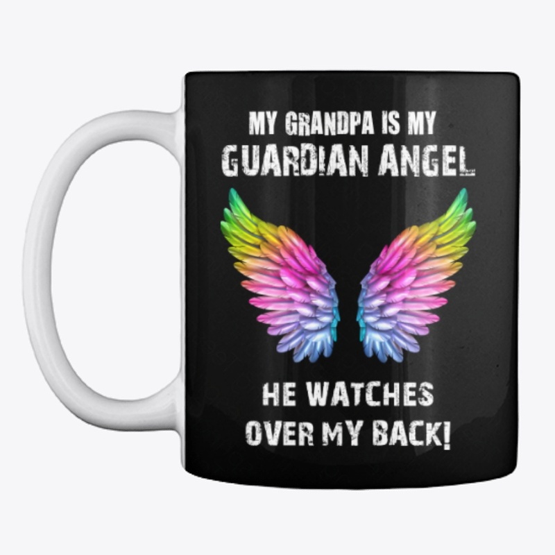 GRANDPA MY GUARDIAN ANGEL HE WATCHES ME