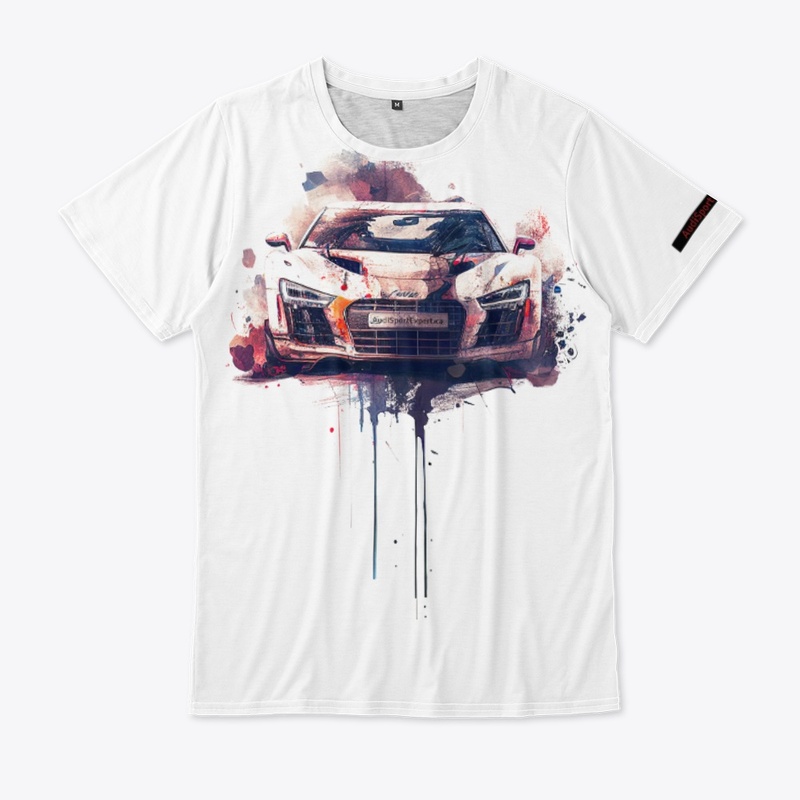 Race Car watercolour style