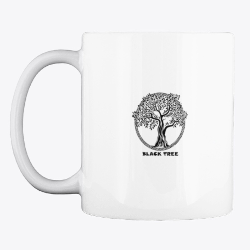 BLACK TREE WITH RECTANGLE