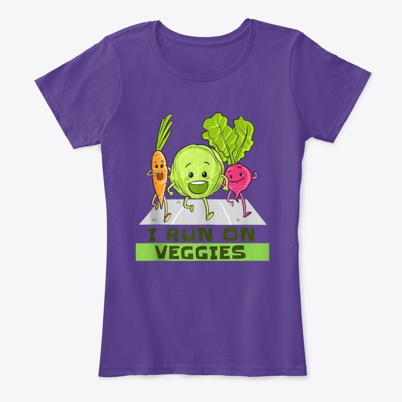 Vegan Runner Vegetarian Running Gift