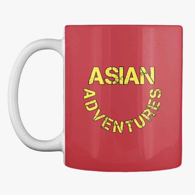 Asian Adventures Logo Mug