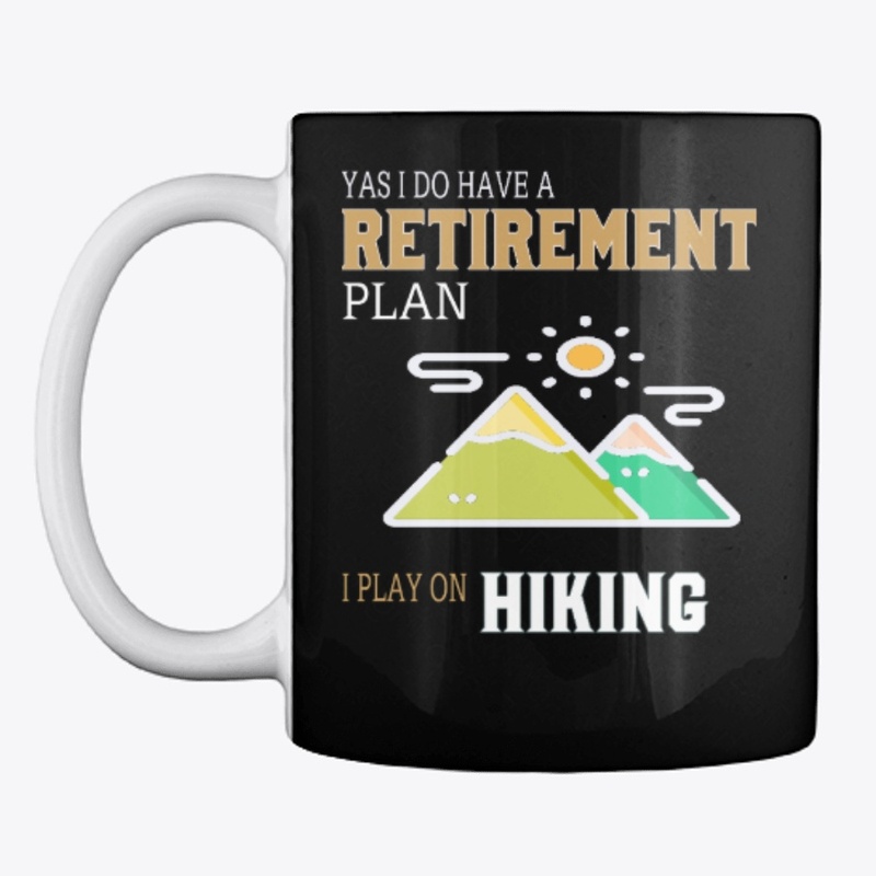 retirement hiking t shirts