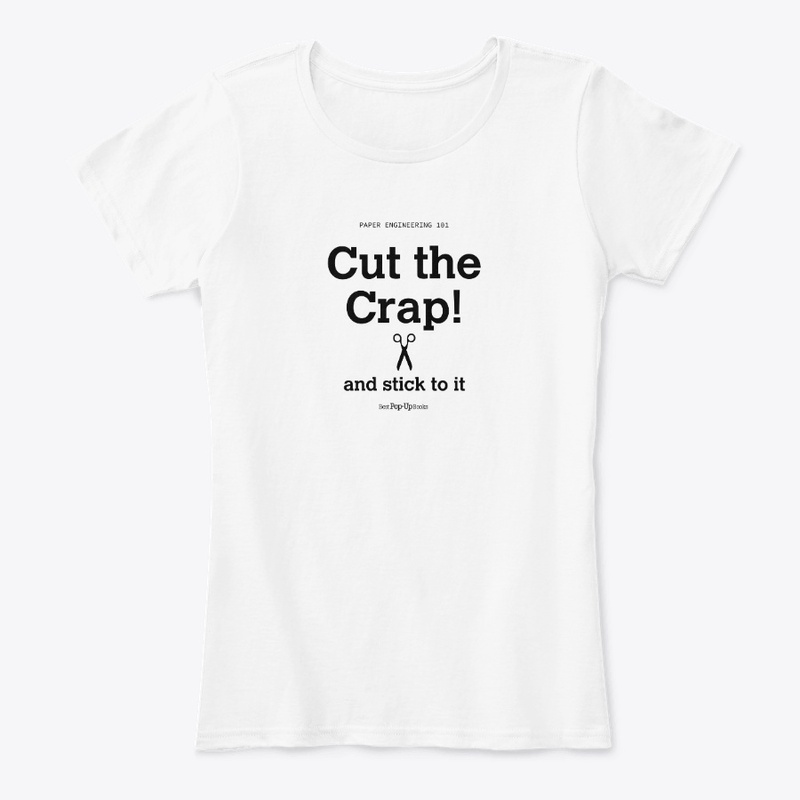 Cut the Crap T-shirt White