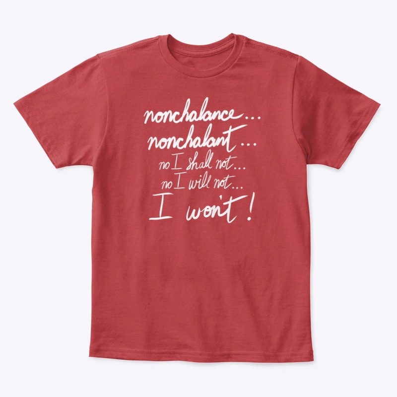 Nonchalance nonchalant